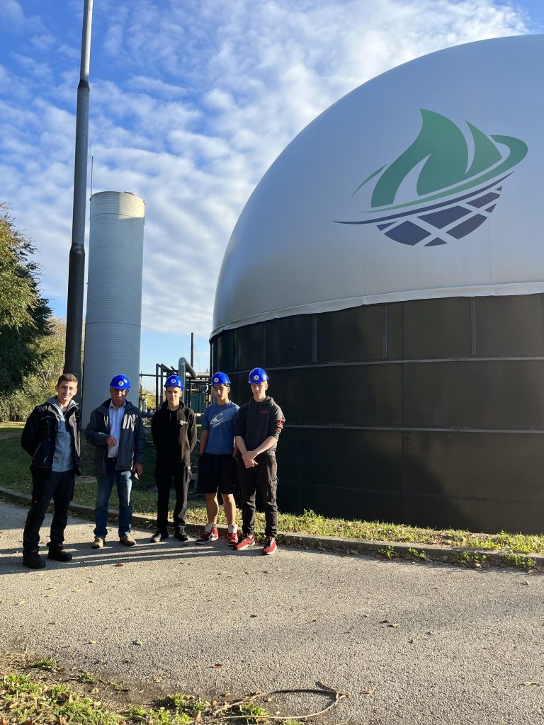 Pálhalmai Biogáz Üzem – Diáklátogatás